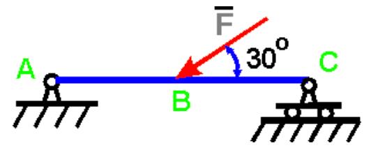 Ab 4 ab 3. Определить реакцию опоры с, если f = 4 h, ab = BC = 3 М. Определить реакцию опоры c если f 4 h. Реакцию опоры b если f. Сила реакции опоры p, h.